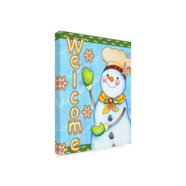 Valarie Wade 'Cookie Welcome' Canvas Art,24x32